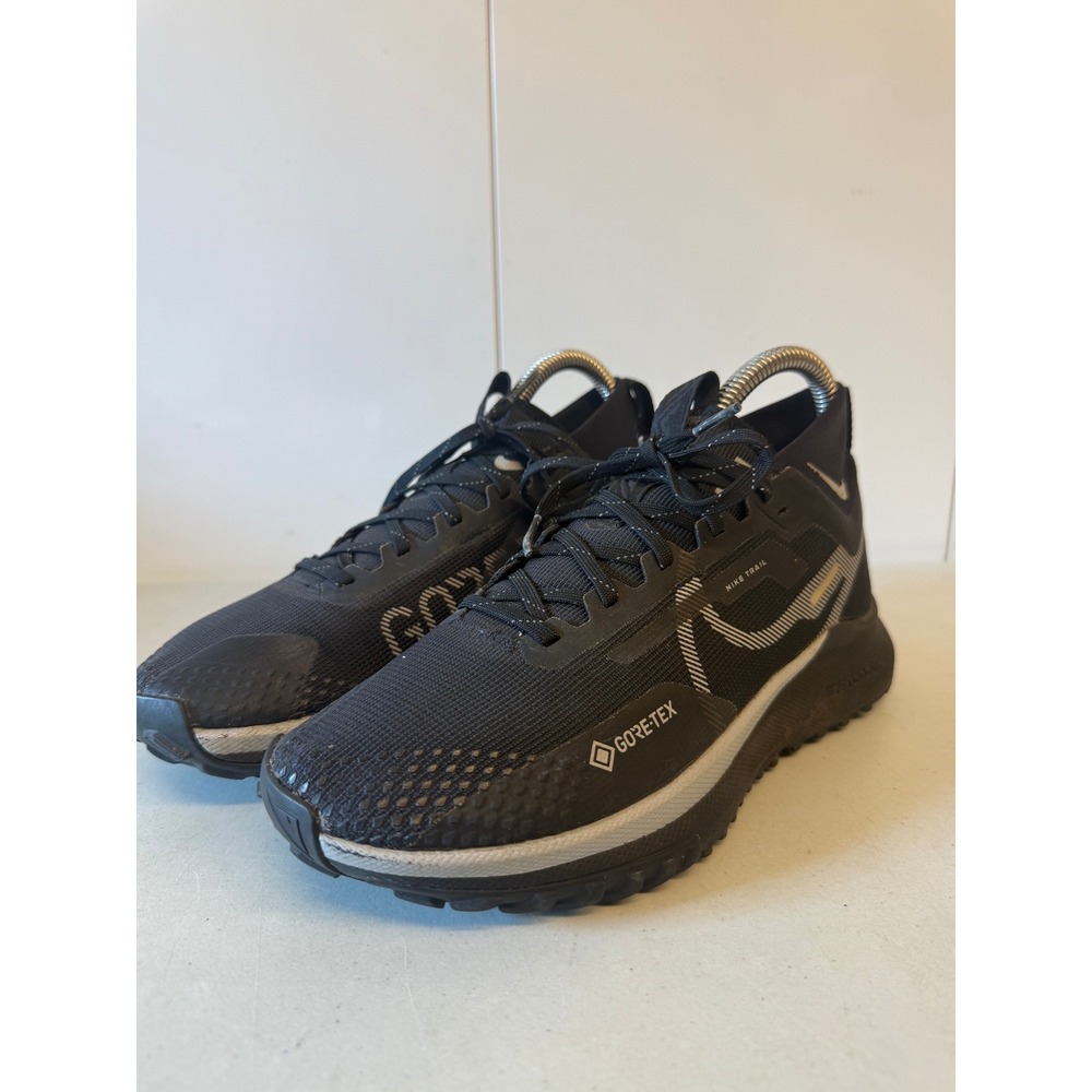 Nike Pegasus Trail 4 GORE-TEX Black Silver Trail Running DJ7929-001 Mens 6.5